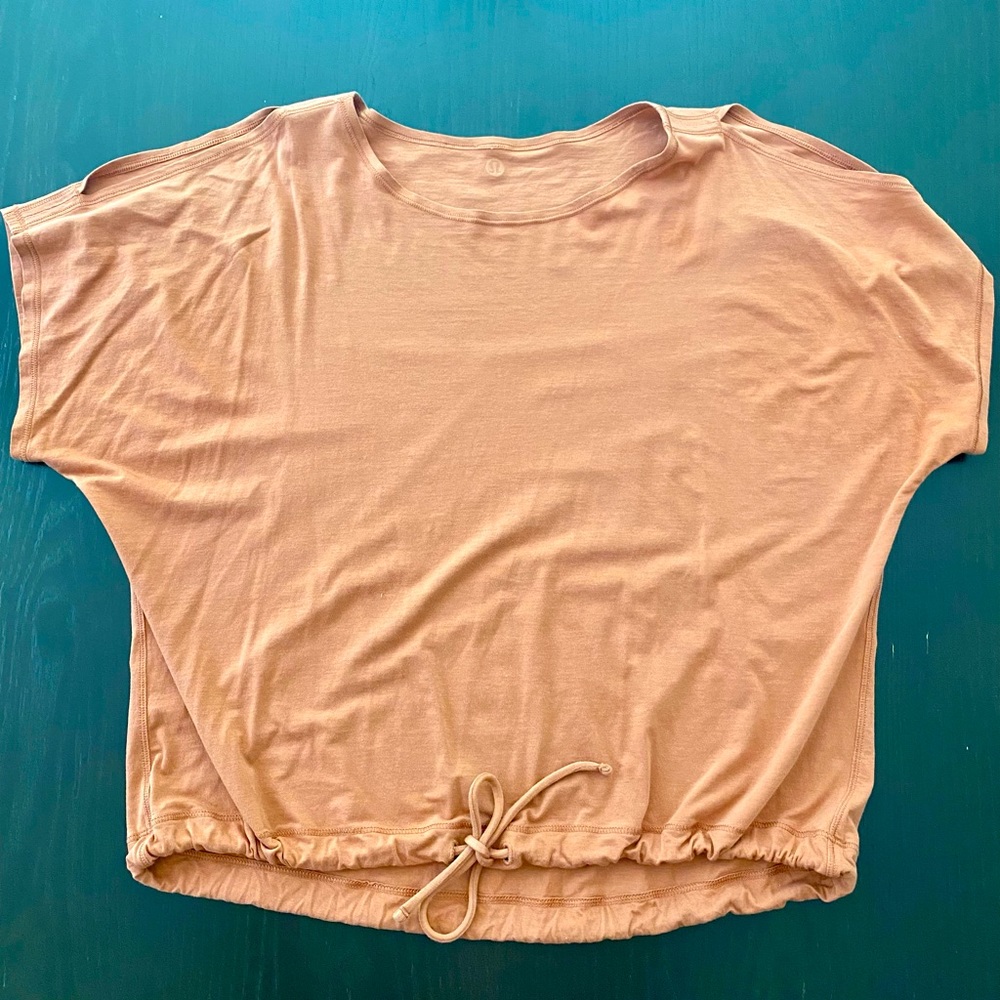 Lululemon Cut-Out Shoulder Tee